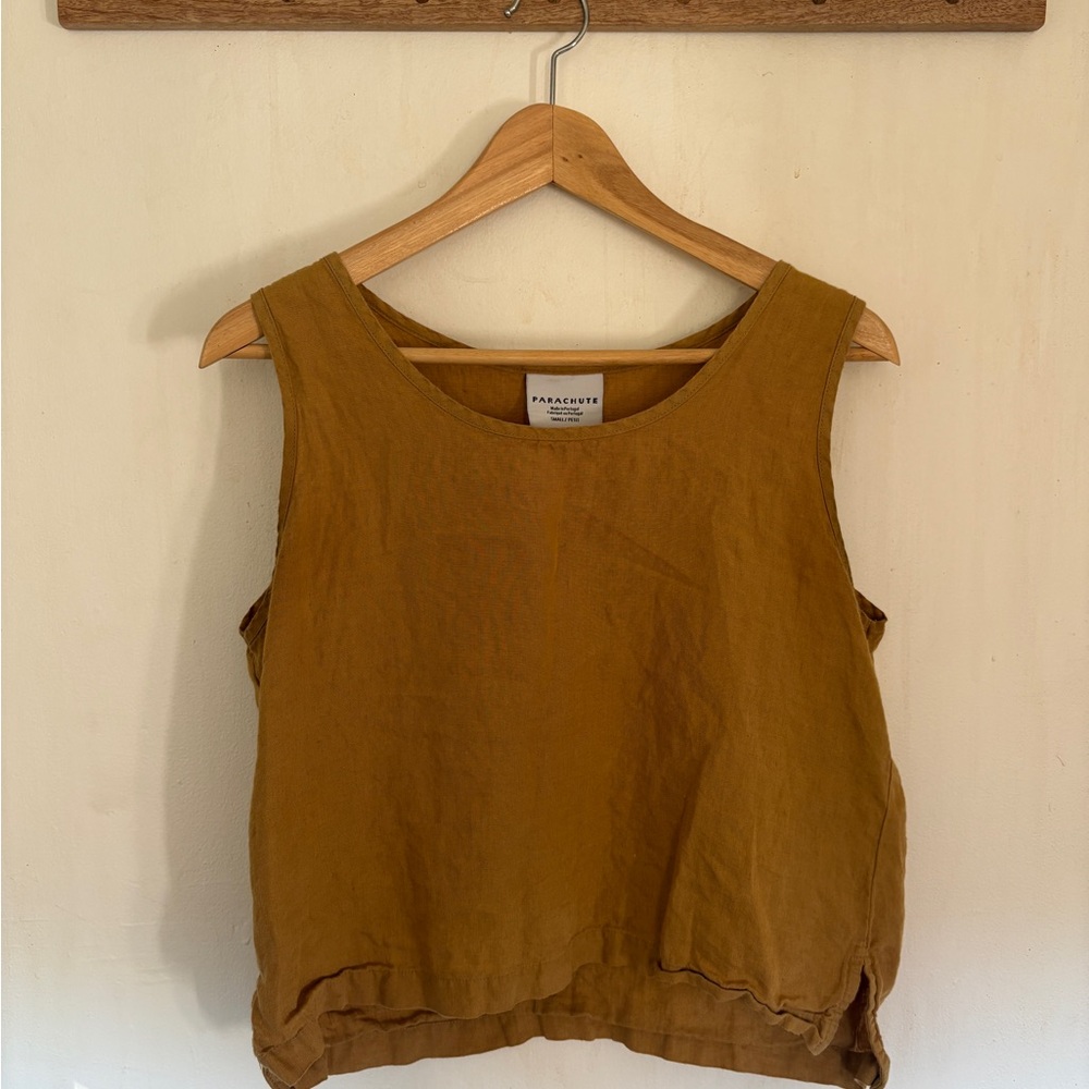 Parachute Women's Golden Brown Tank Top